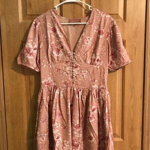 Floral Jessakae dress, size L